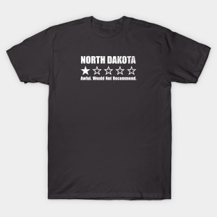 North Dakota One Star Review T-Shirt